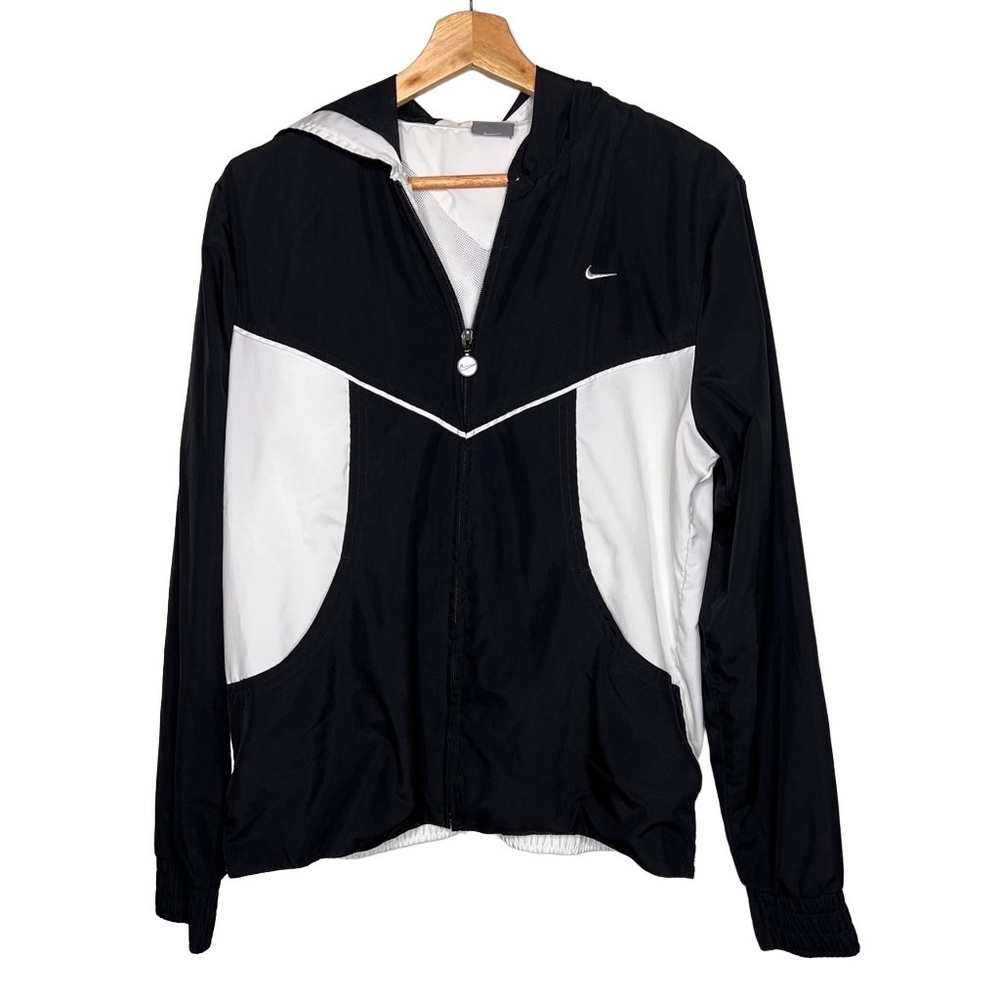 Nike Black and White Women's Jacket